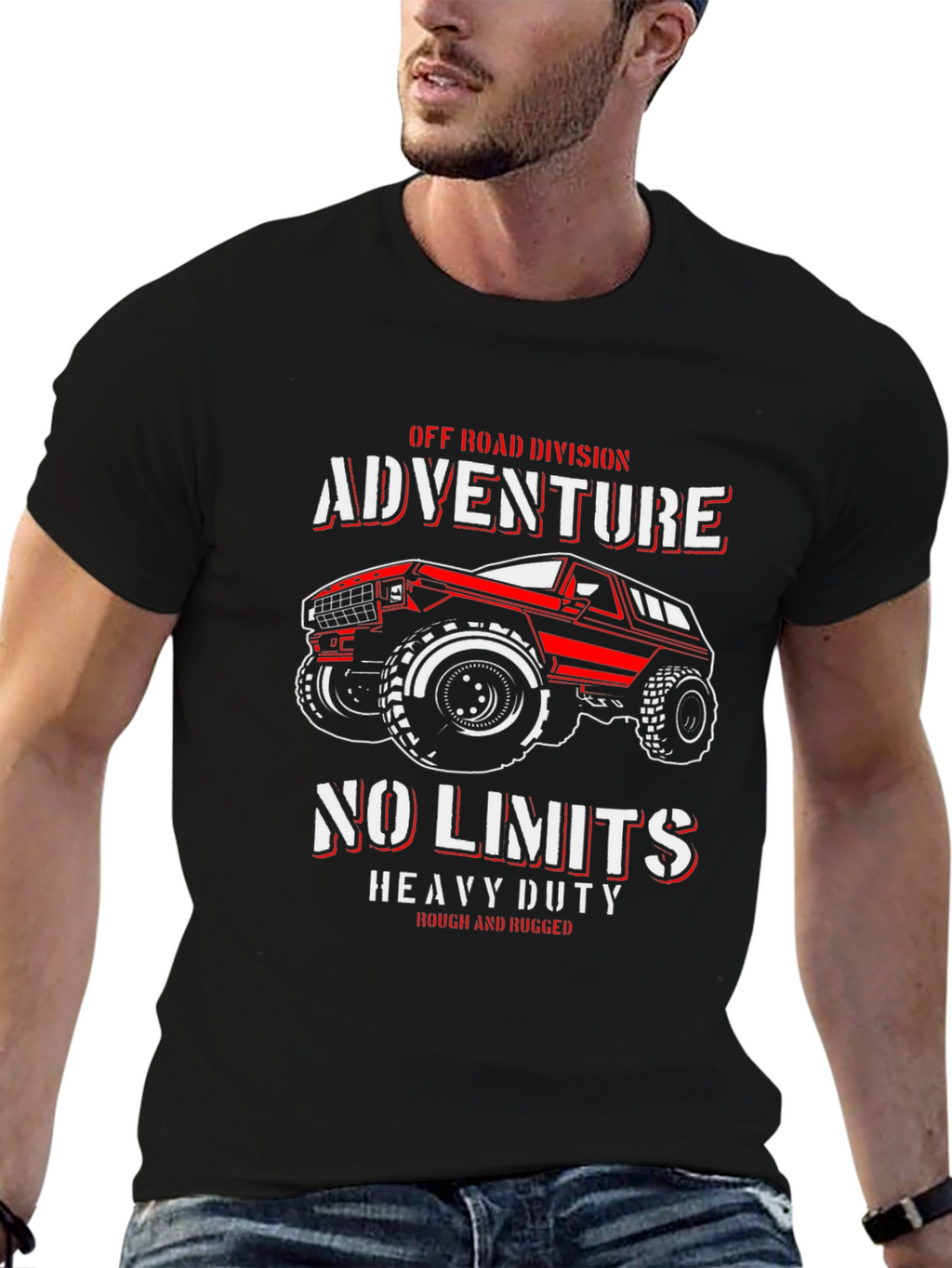 Adventure No Limits Off Road Heavy Duty T-Shirt
