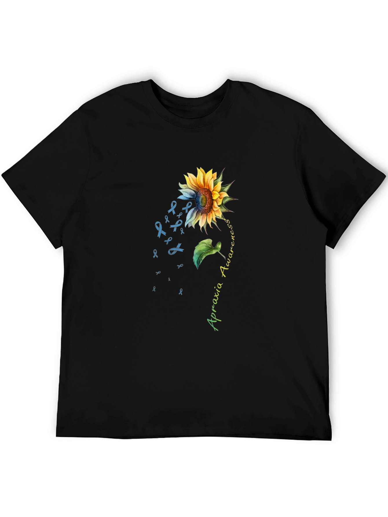 Apraxia Awareness Sunflower T-Shirt