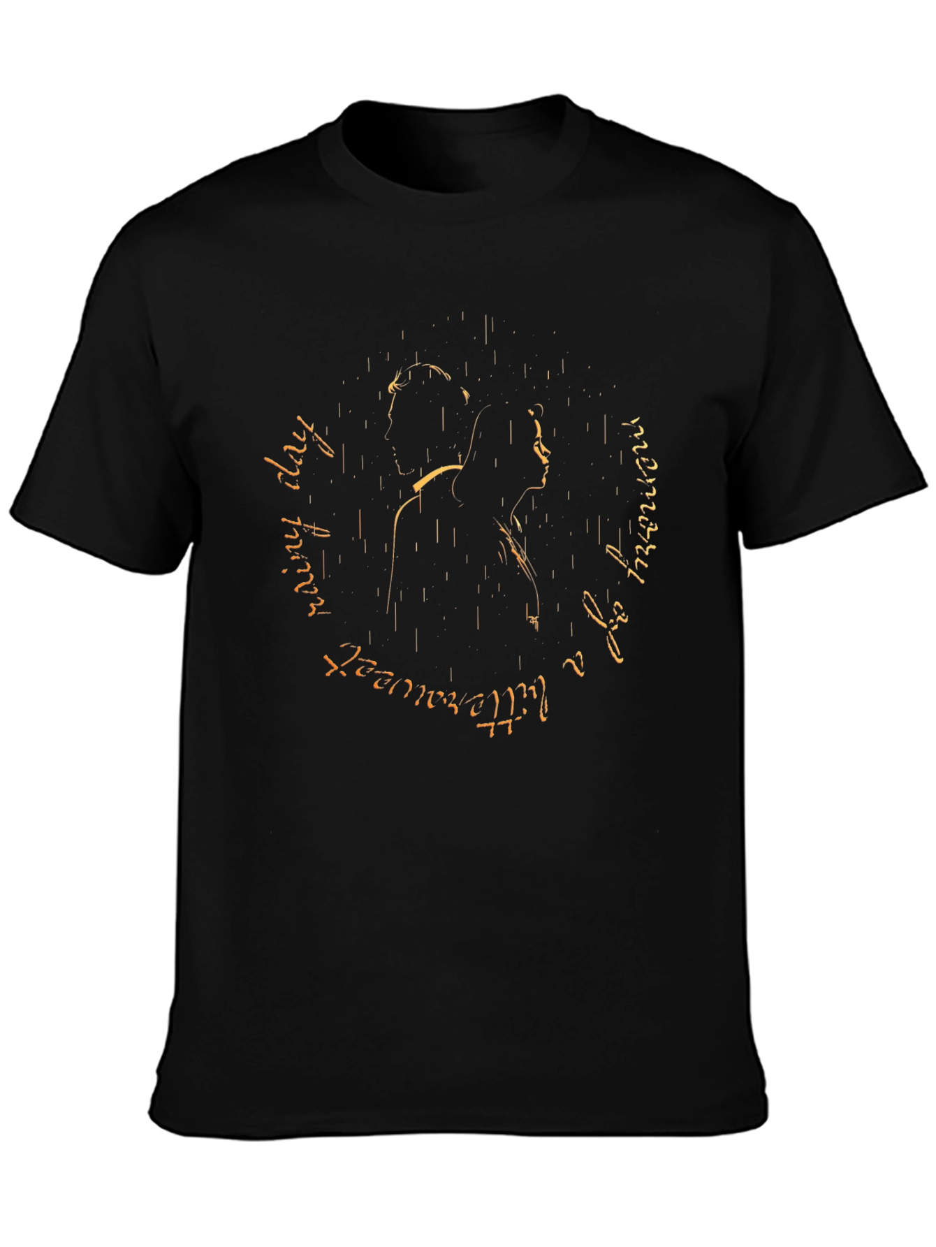 Bittersweet Memory Rainy Day Graphic T-Shirt