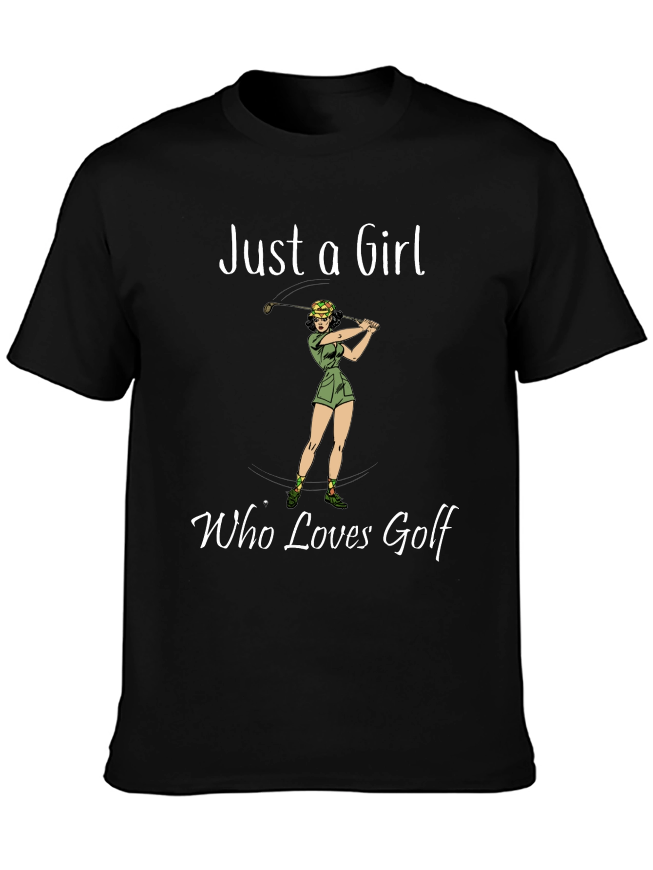 Just a Girl Who Loves Golf T-Shirt
