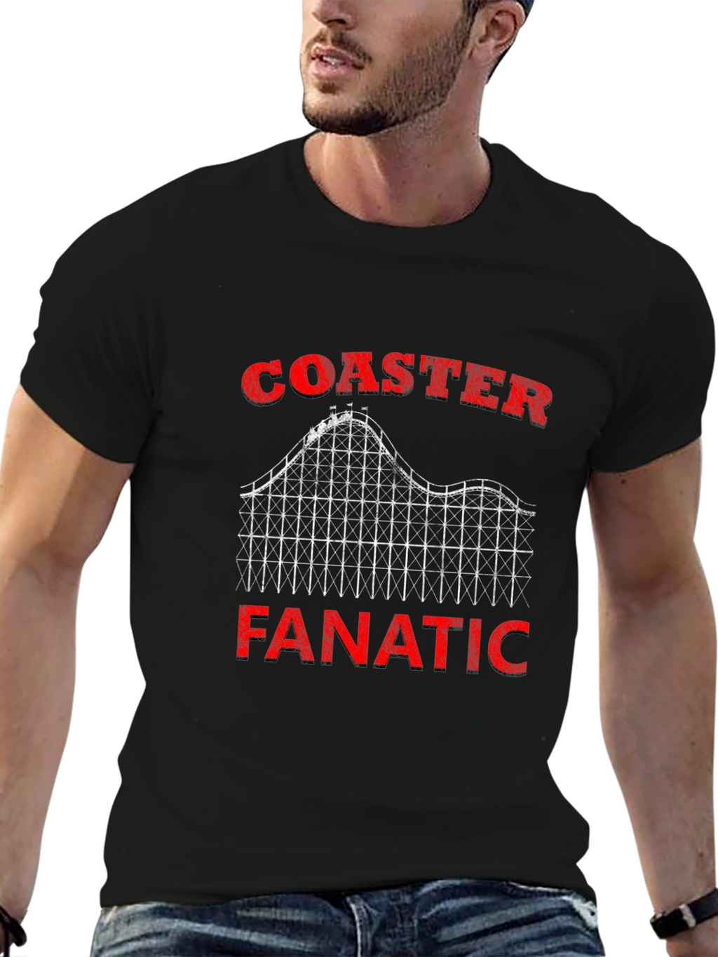 Coaster Fanatic Graphic T-Shirt