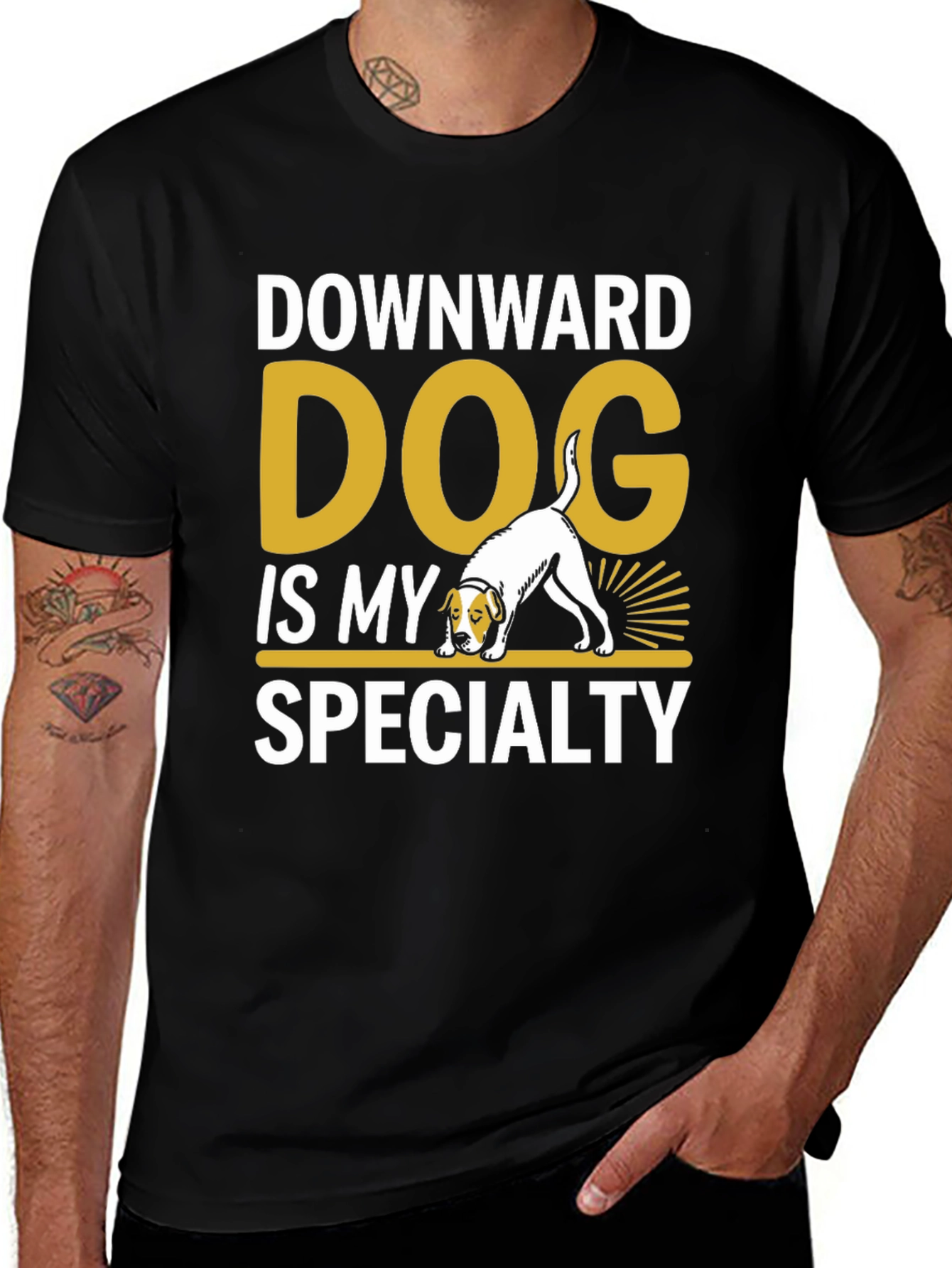 Downward Dog Specialty Tee