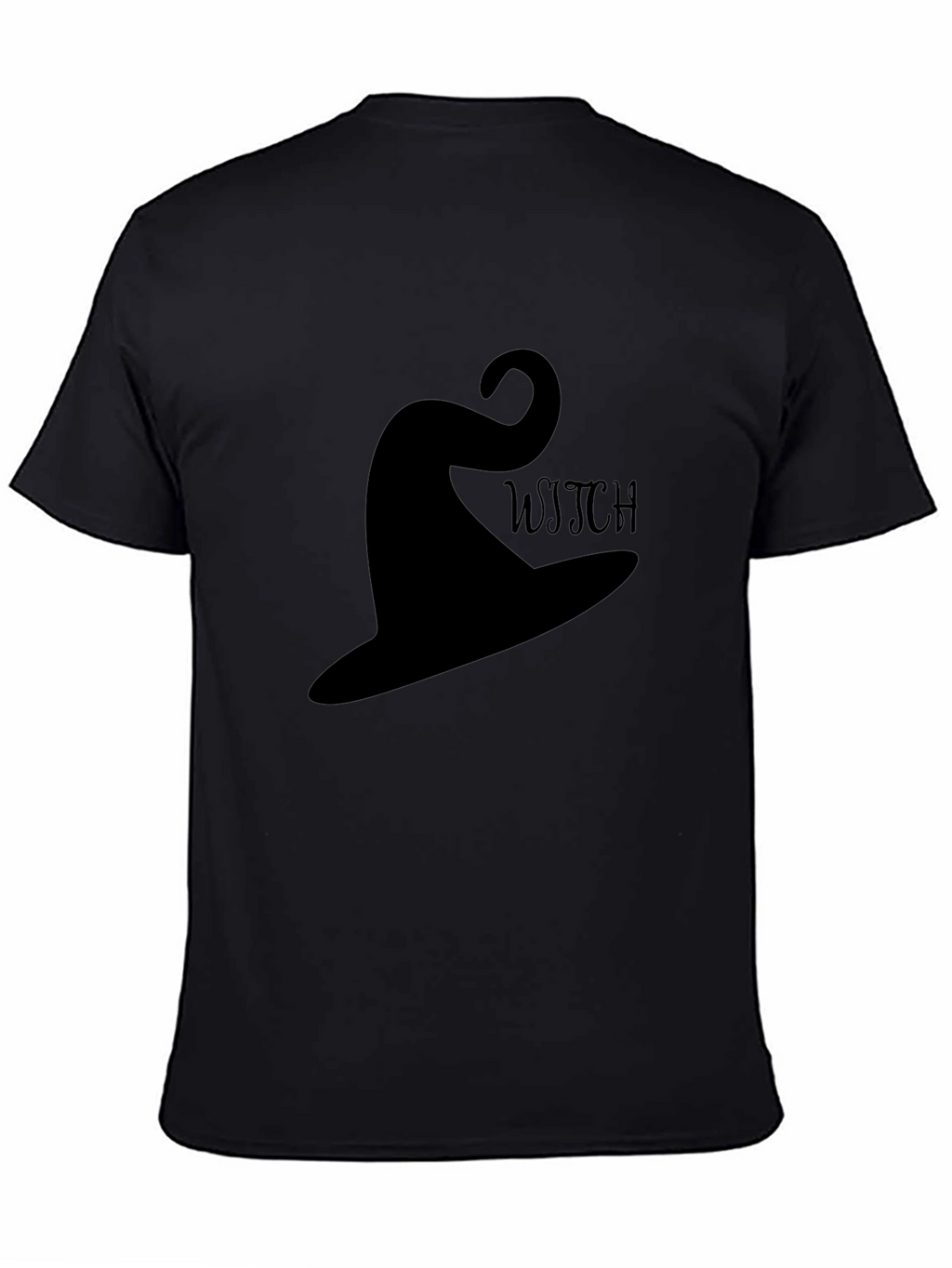 Witch Hat Graphic Tee - Halloween Apparel