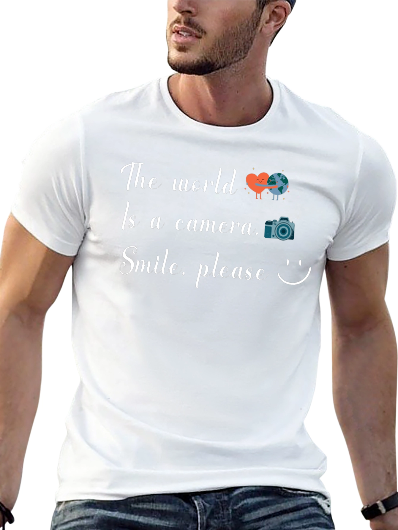 The World is a Camera Graphic T-Shirt