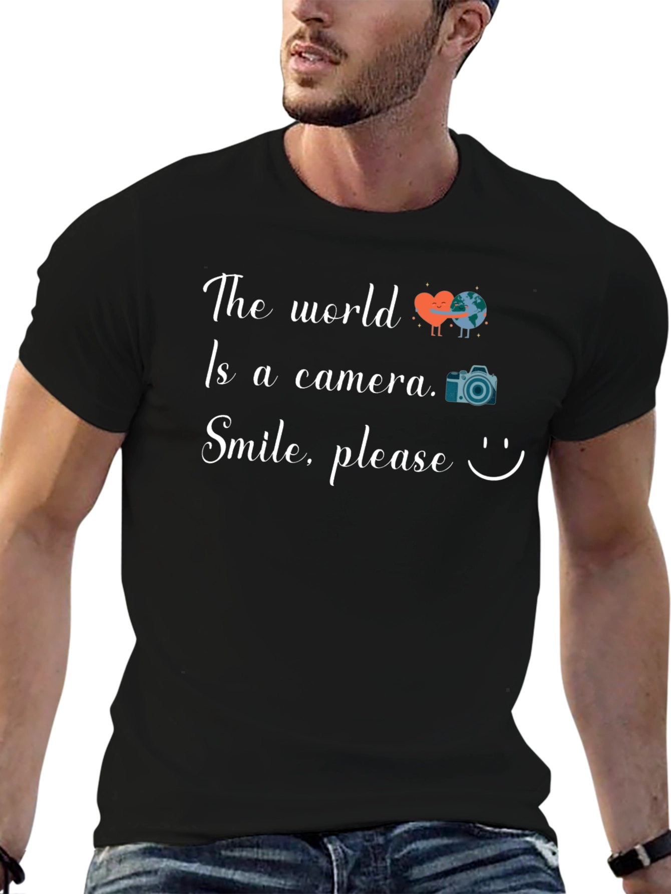 The World is a Camera Graphic T-Shirt