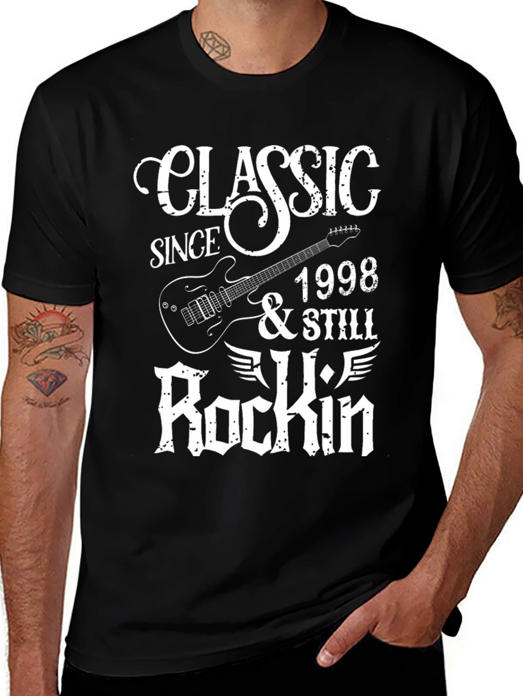 Classic Since 1998 Rock Guitar T-Shirt