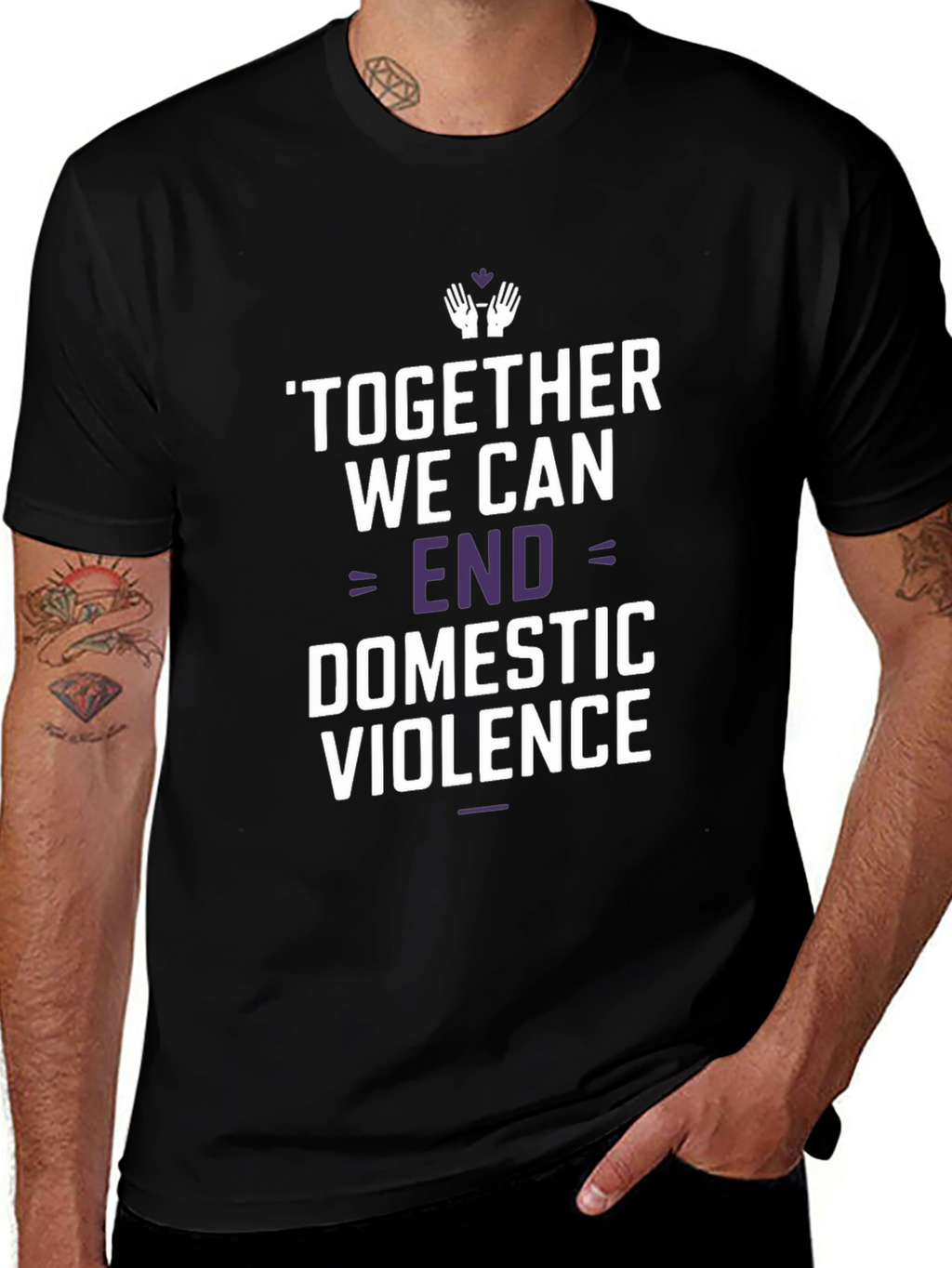 End Domestic Violence T-Shirt - Awareness Tee
