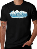 City in the Clouds Black Tee