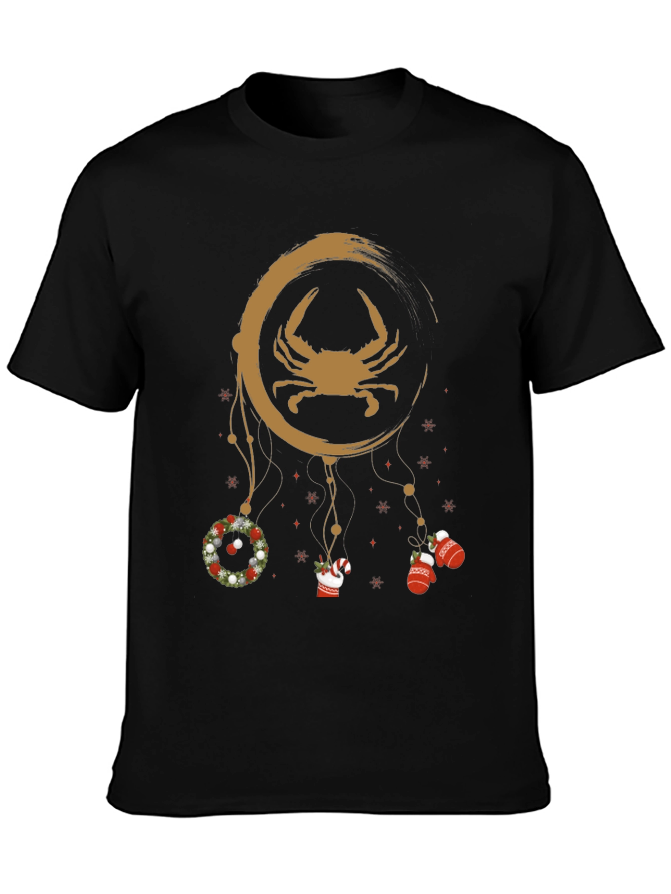 Festive Crab Dreamcatcher T-Shirt