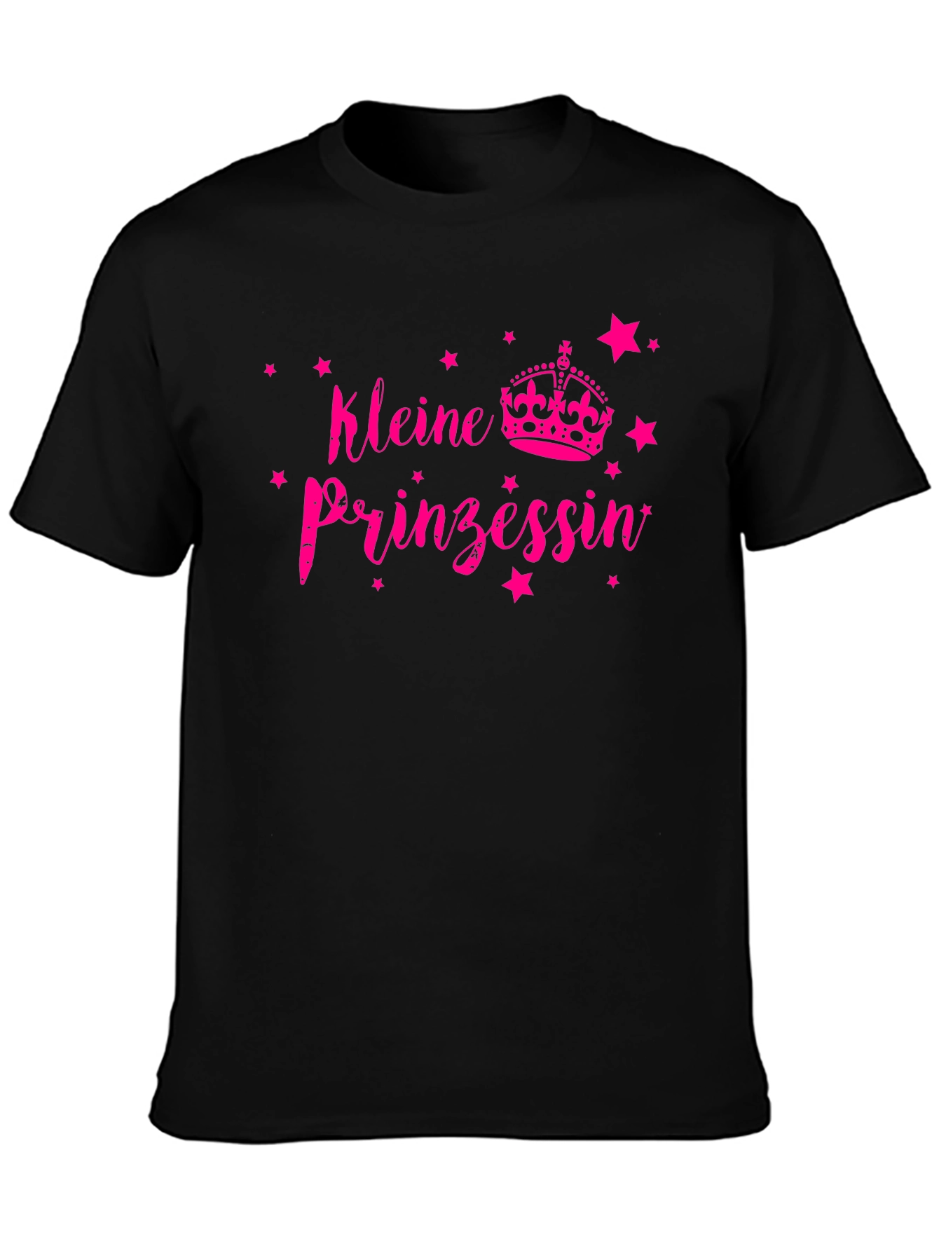 Kleine Prinzessin Black T-Shirt