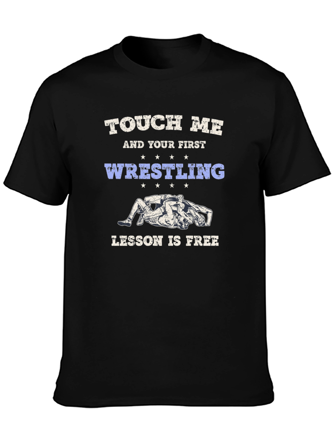Touch Me Wrestling Lesson Free Tee