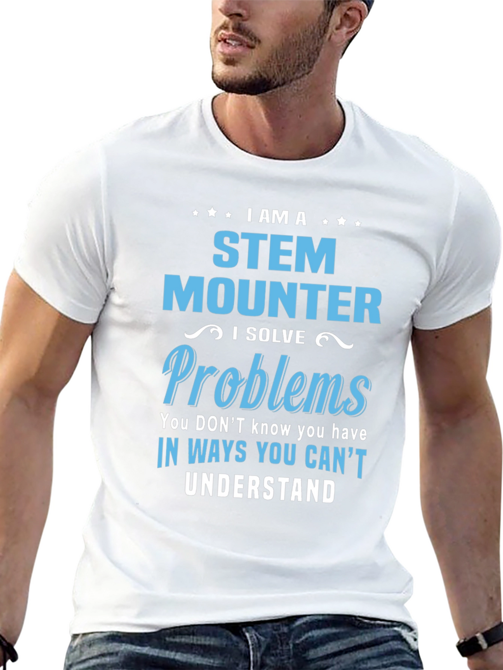 STEM Mounter T-Shirt - Problem Solver Tee