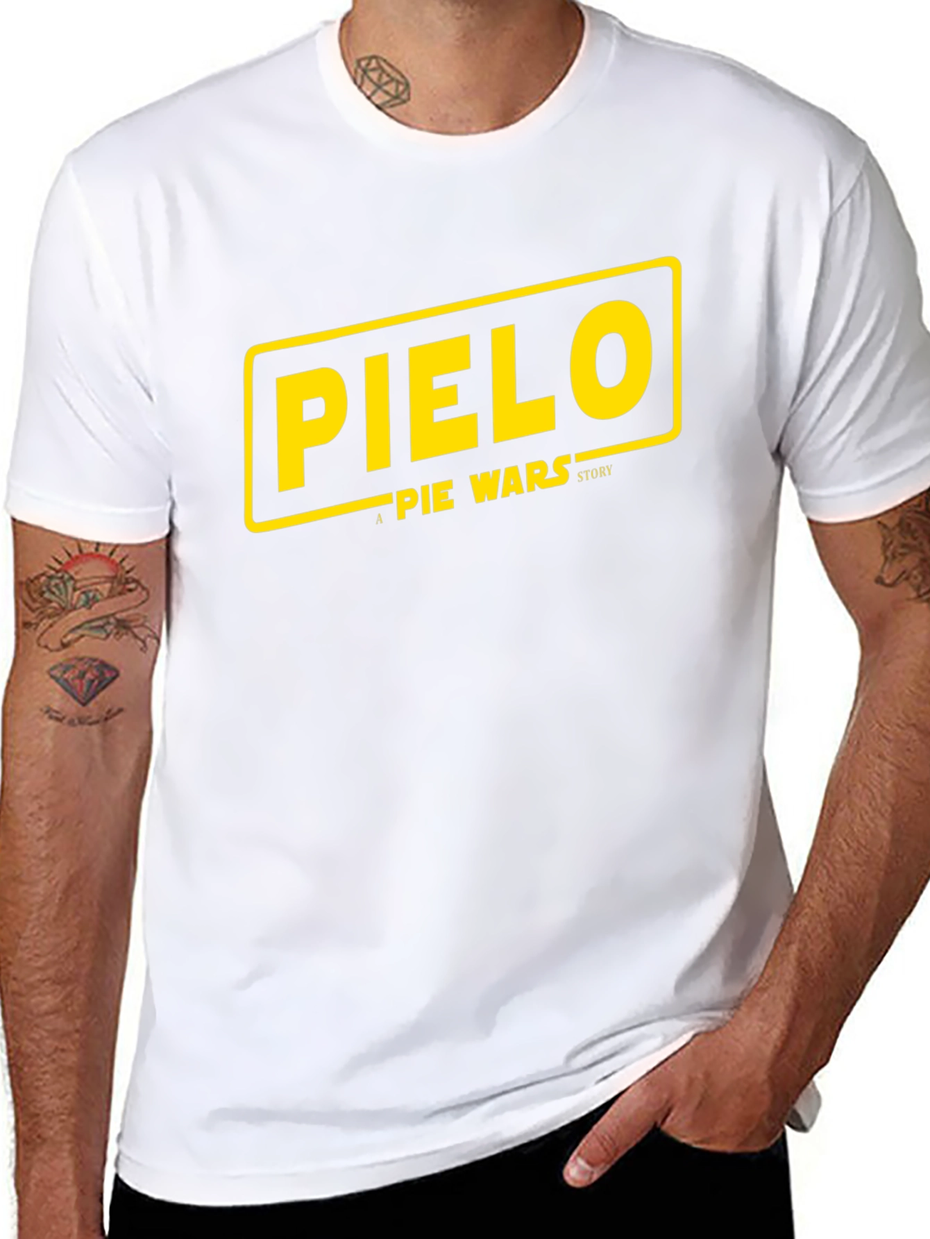 Pielo Pie Wars Story Black T-Shirt