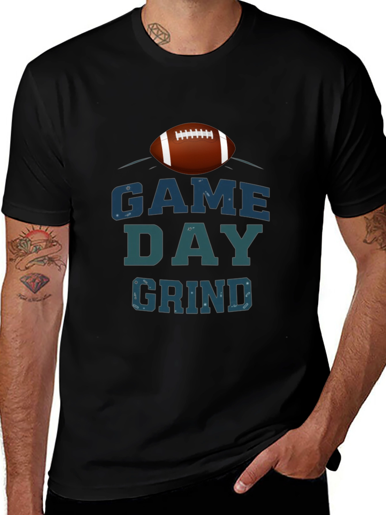 Game Day Grind T-Shirt - Football Season Ready!