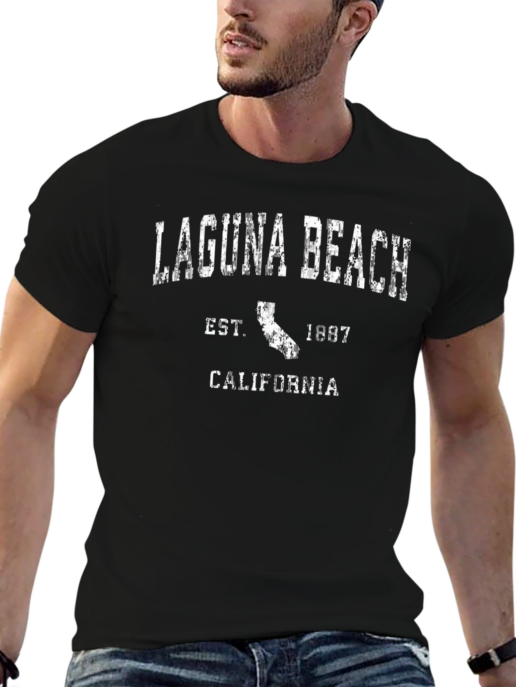 Laguna Beach California Est. 1897 Graphic T-Shirt