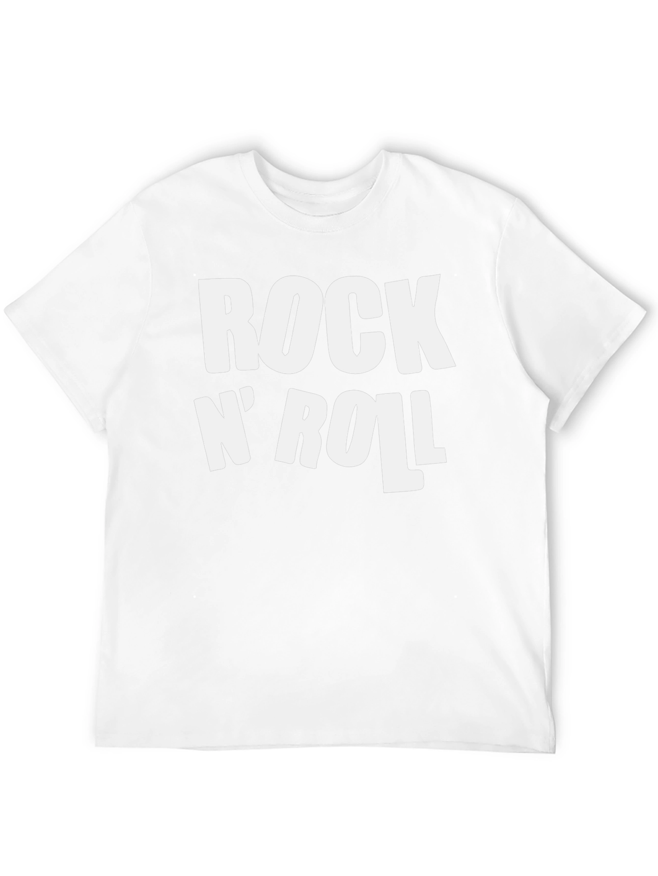 Rock N Roll Graphic Print T-Shirt