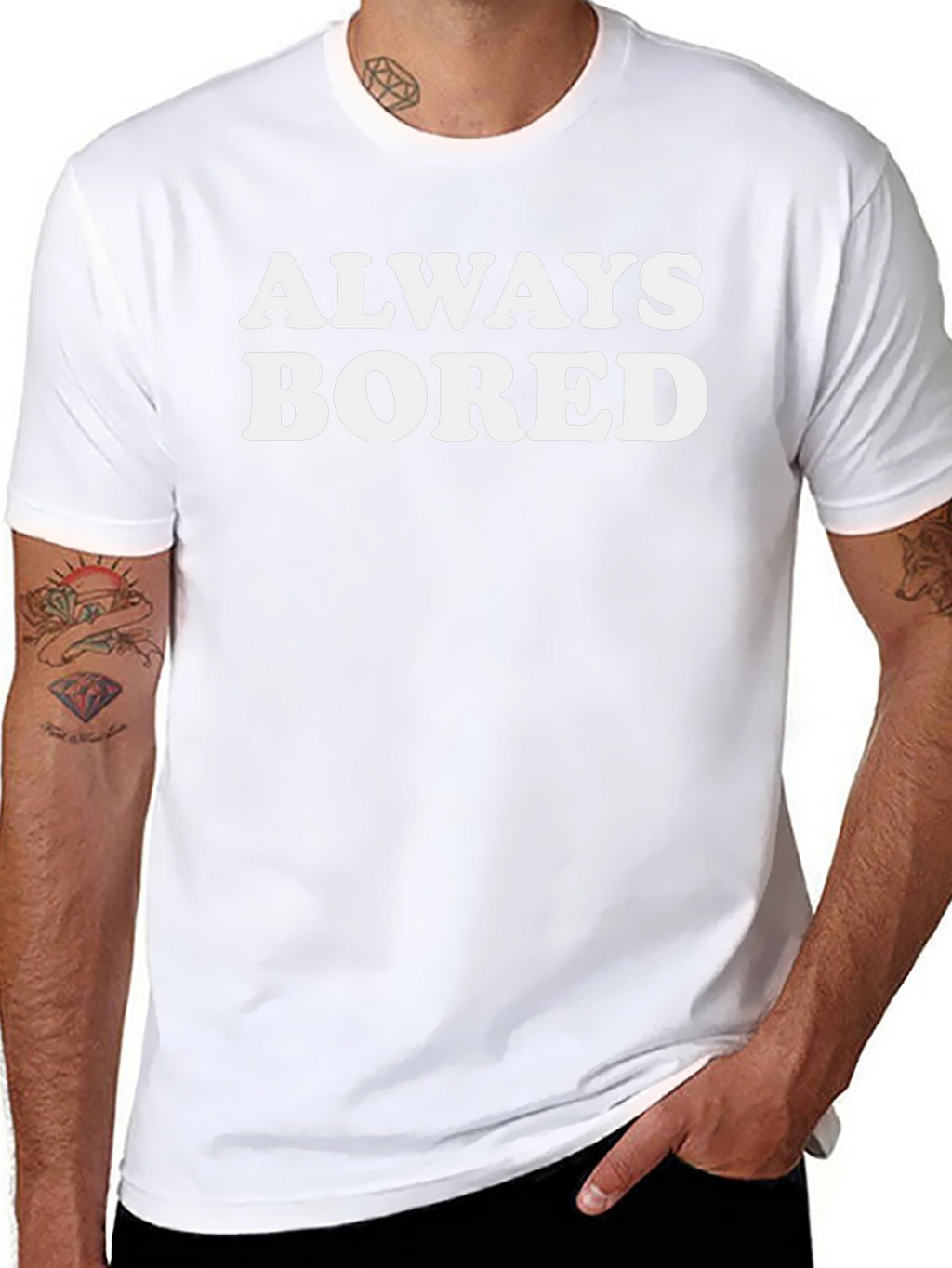 Always Bored Graphic T-Shirt - Unisex