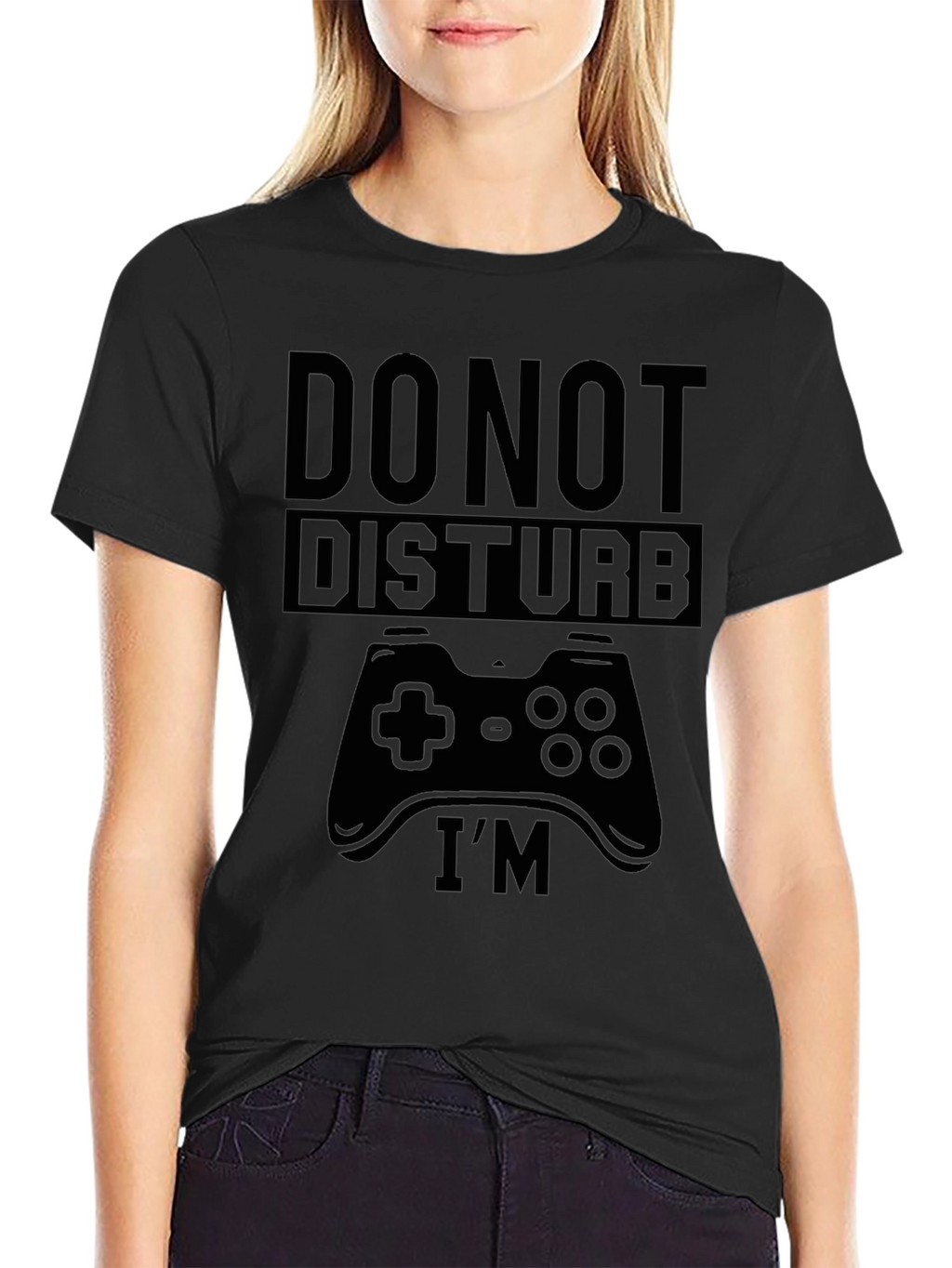 Do Not Disturb Gaming T-Shirt - Black