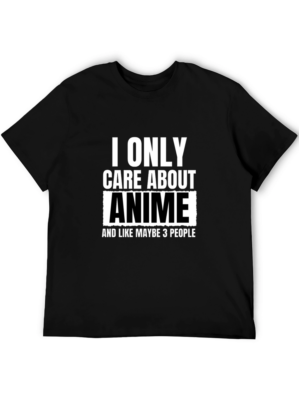 Anime Lover Black T-Shirt