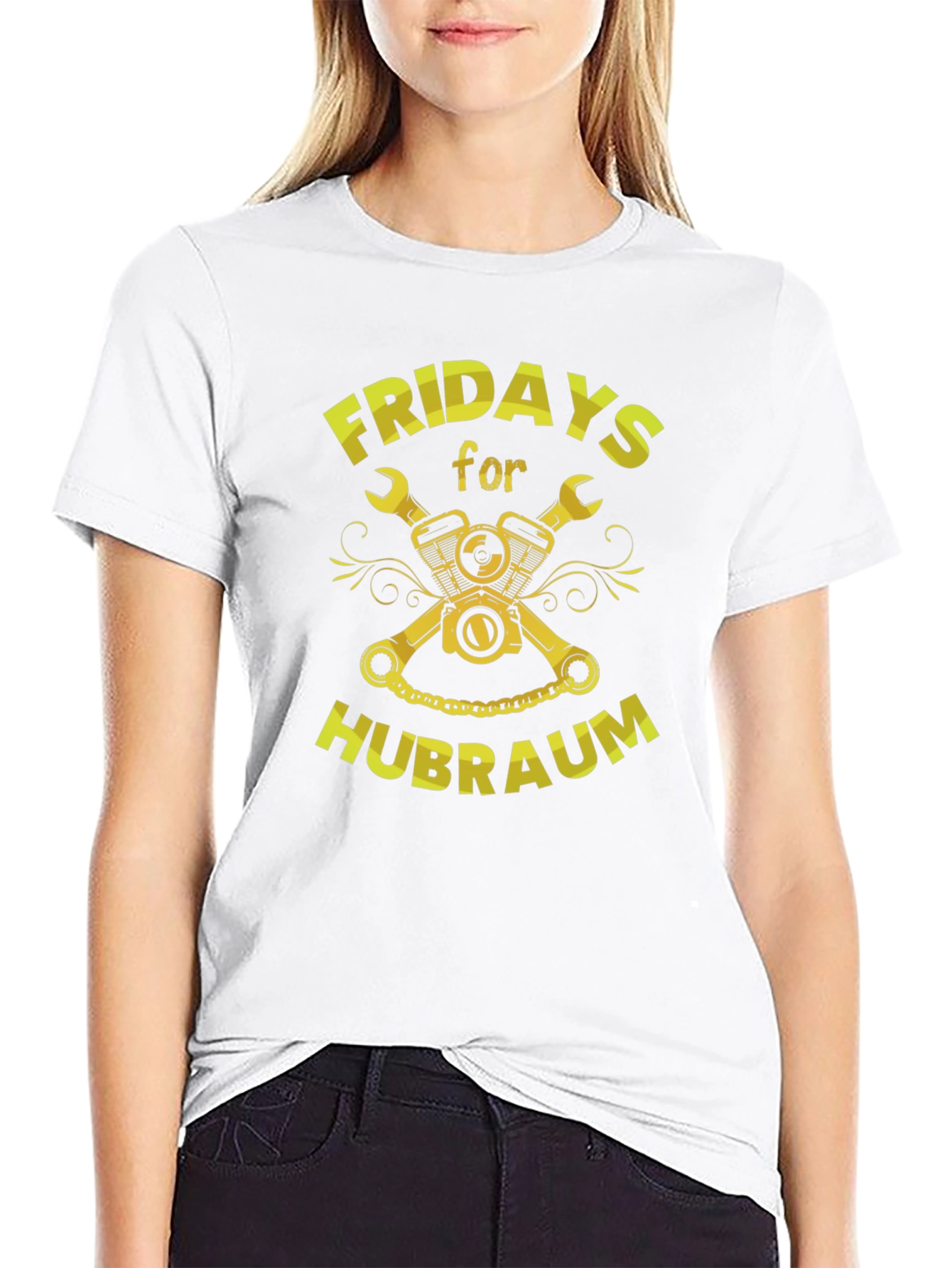 Fridays for Hubraum Black T-Shirt