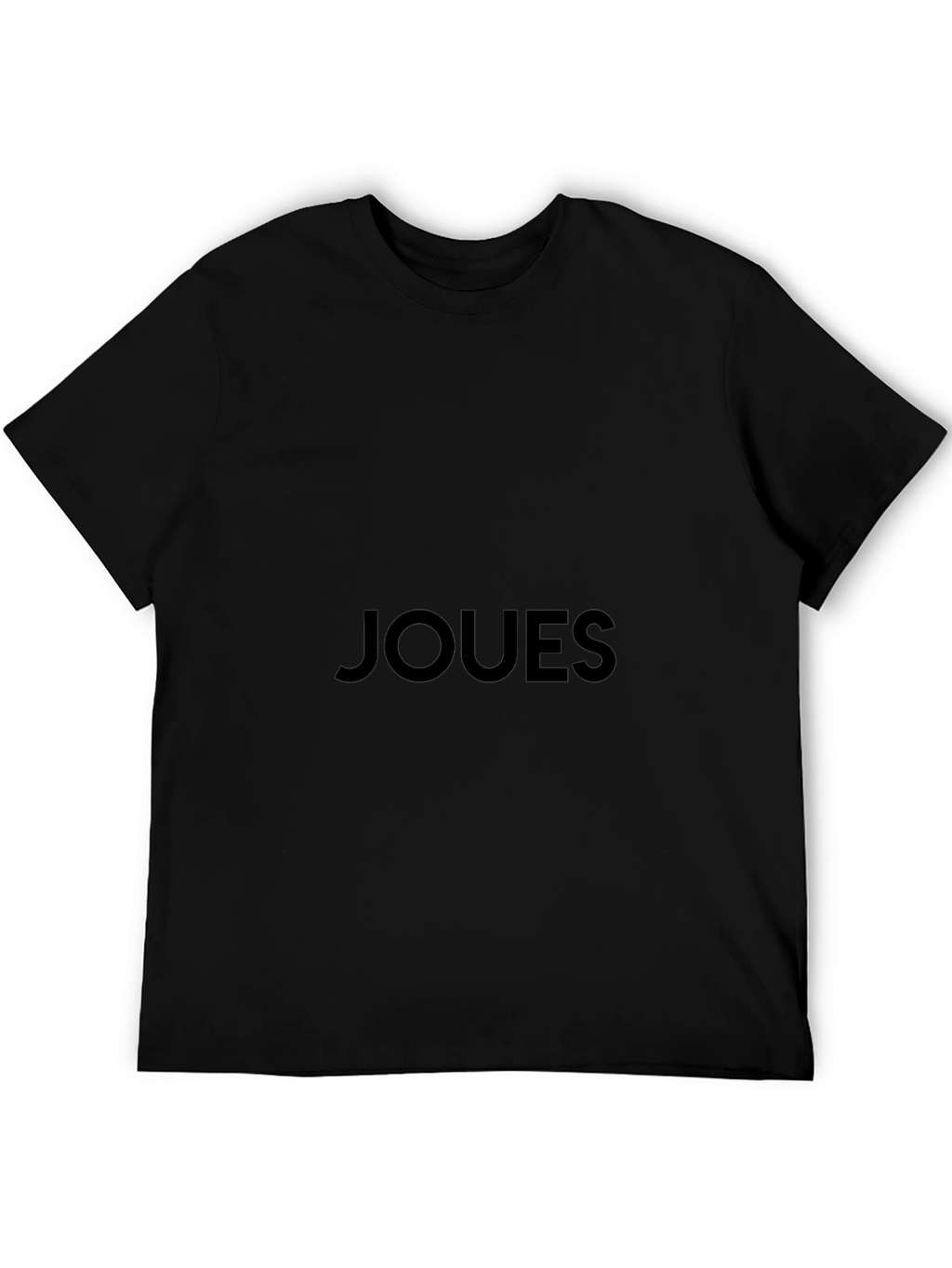 JOUEES Graphic Black T-Shirt