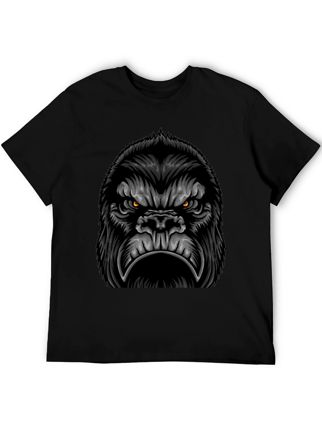 Angry Gorilla Graphic Tee - Fierce and Bold