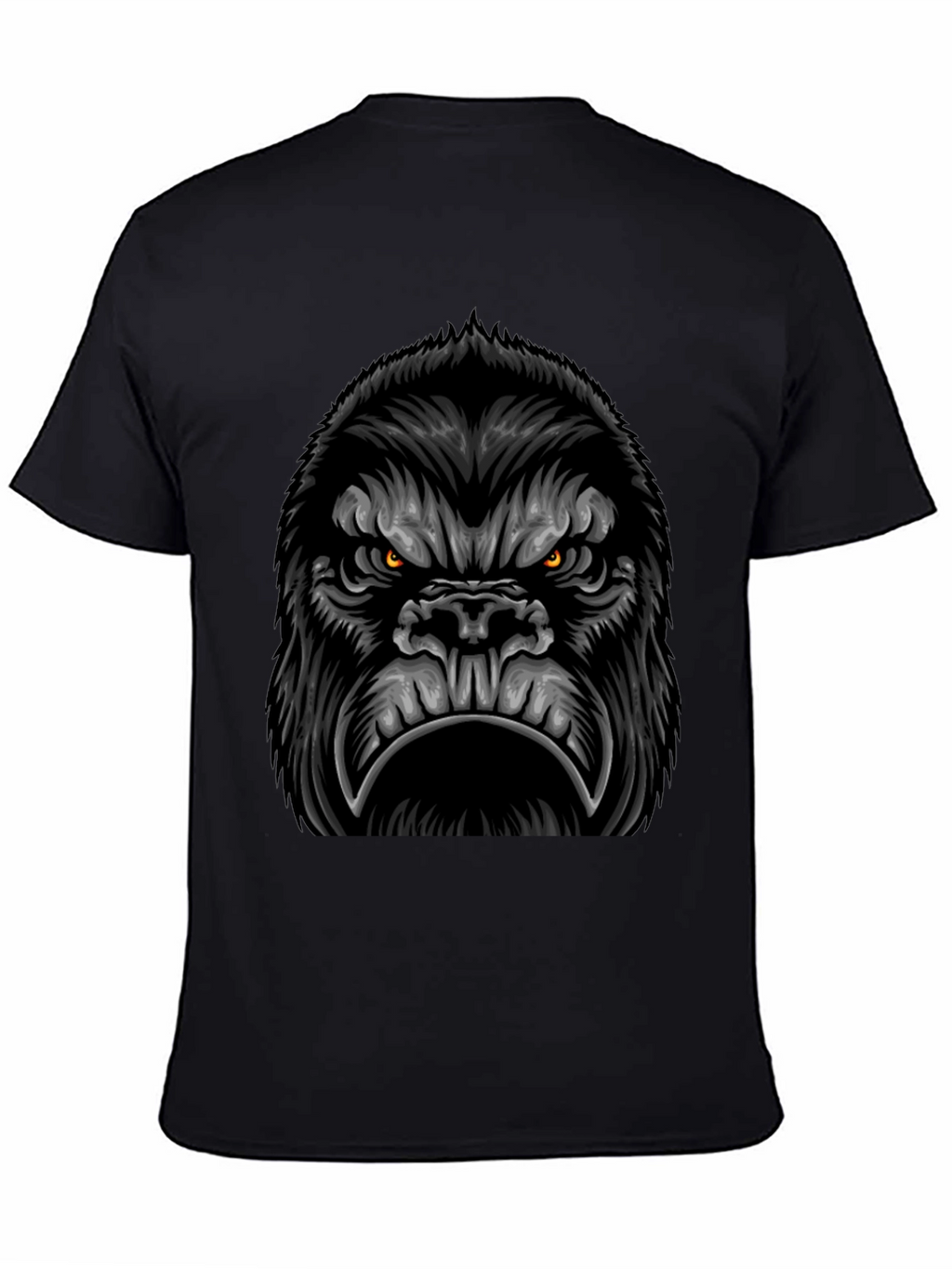Angry Gorilla Graphic Tee - Fierce and Bold