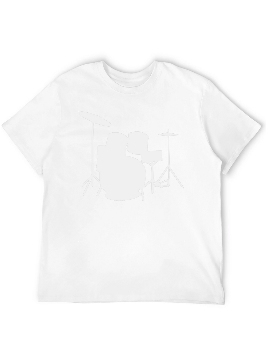 Drum Kit Graphic Tee - Black