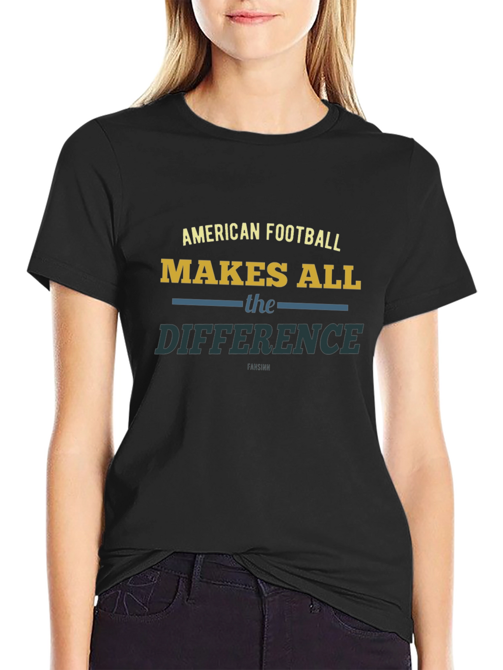 American Football Makes All the Difference T-Shirt