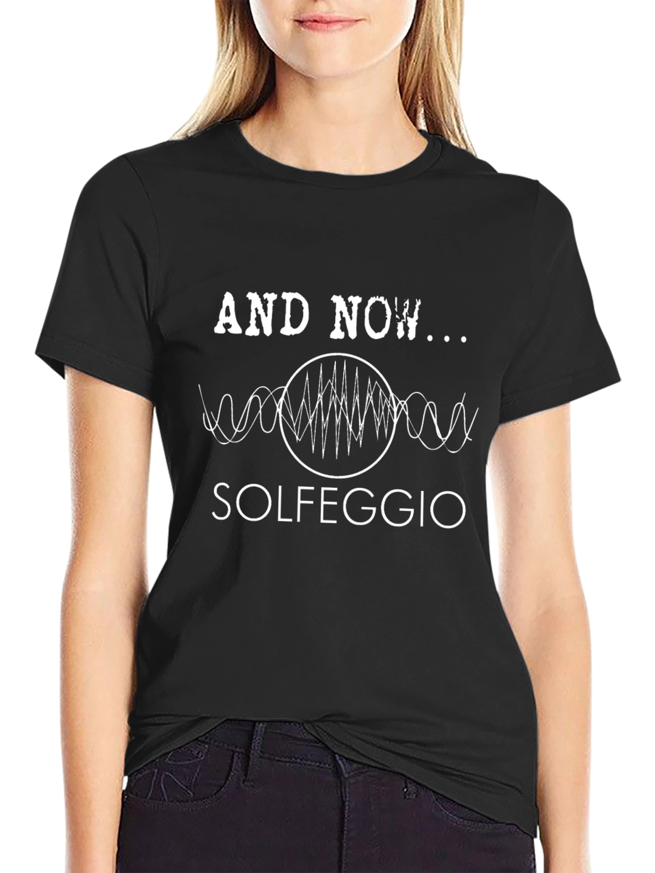 Solfeggio Frequency T-Shirt - Black Cotton Tee