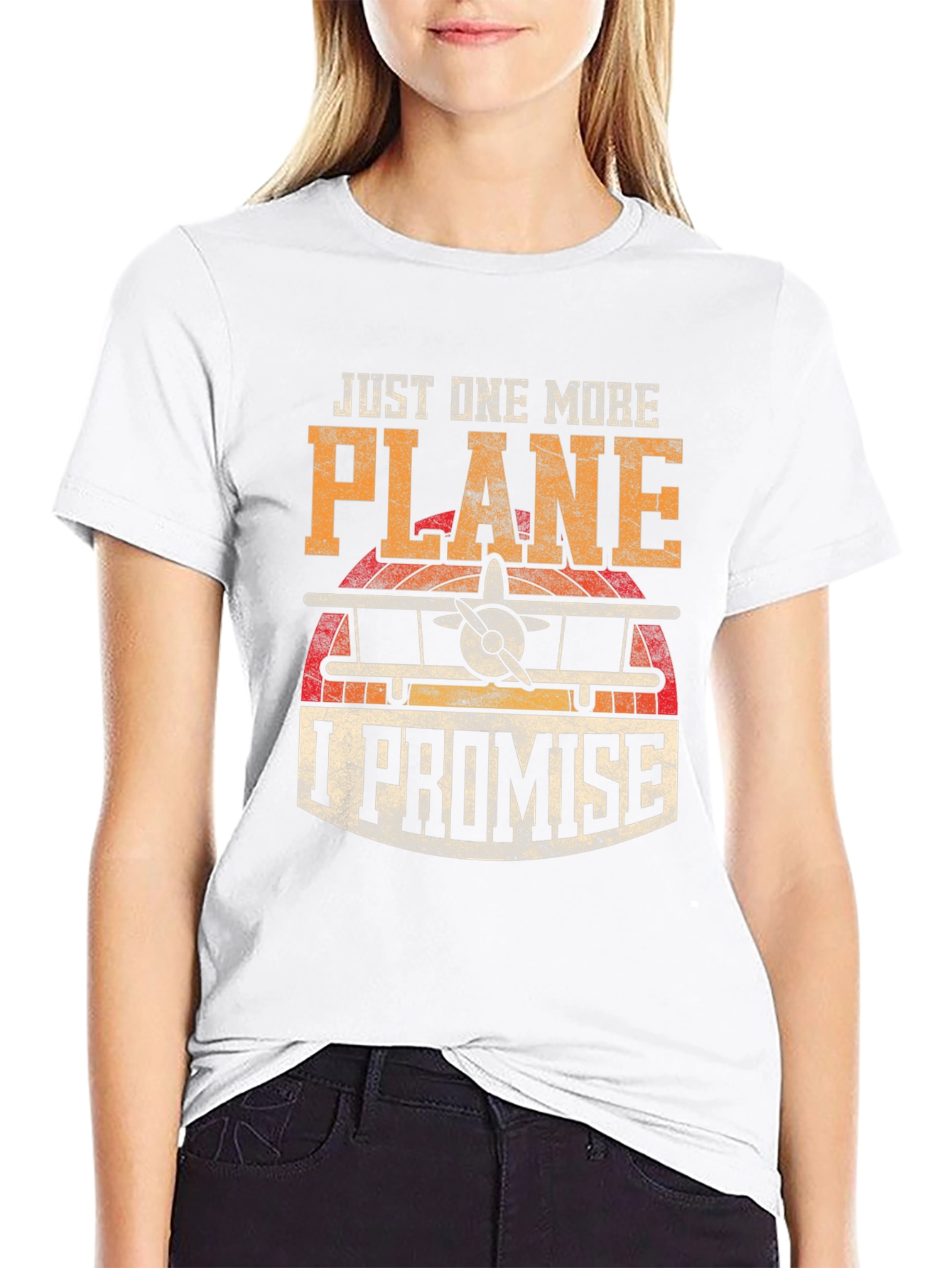 Just One More Plane T-Shirt - Aviation Gift
