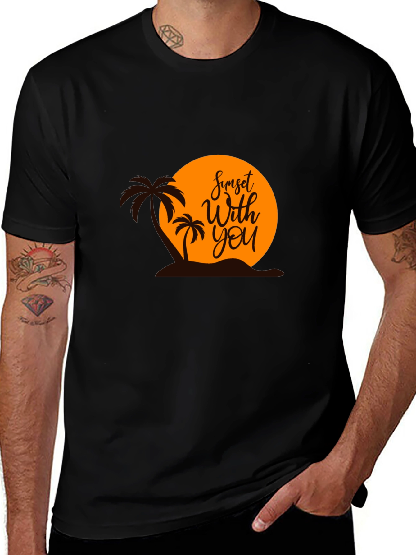 Sunset with You Graphic T-Shirt