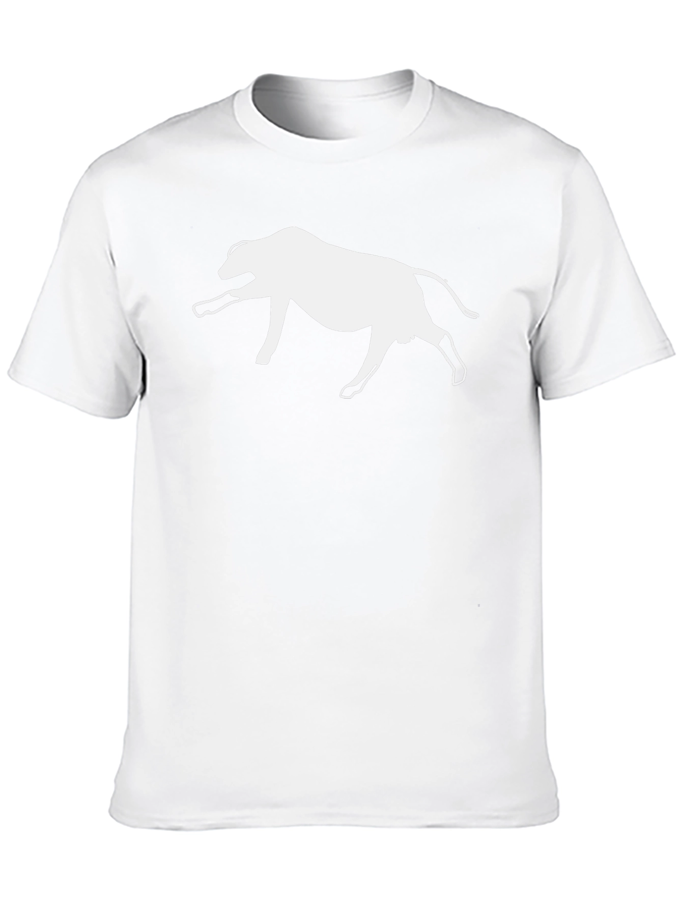 Bull Silhouette Black T-Shirt