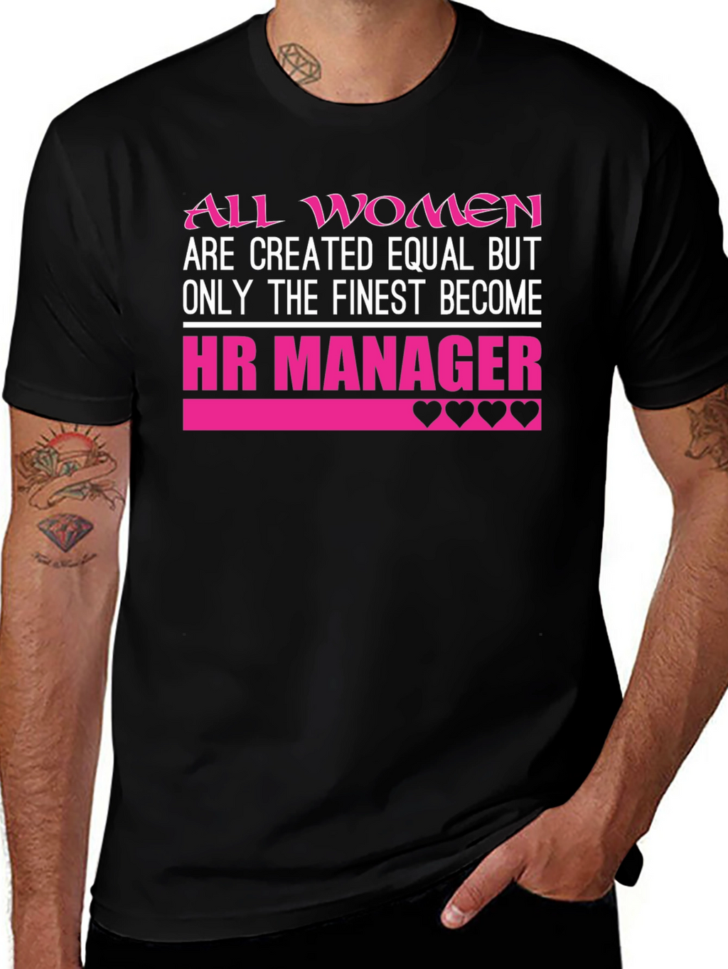HR Manager Womens T-Shirt - Finest Become