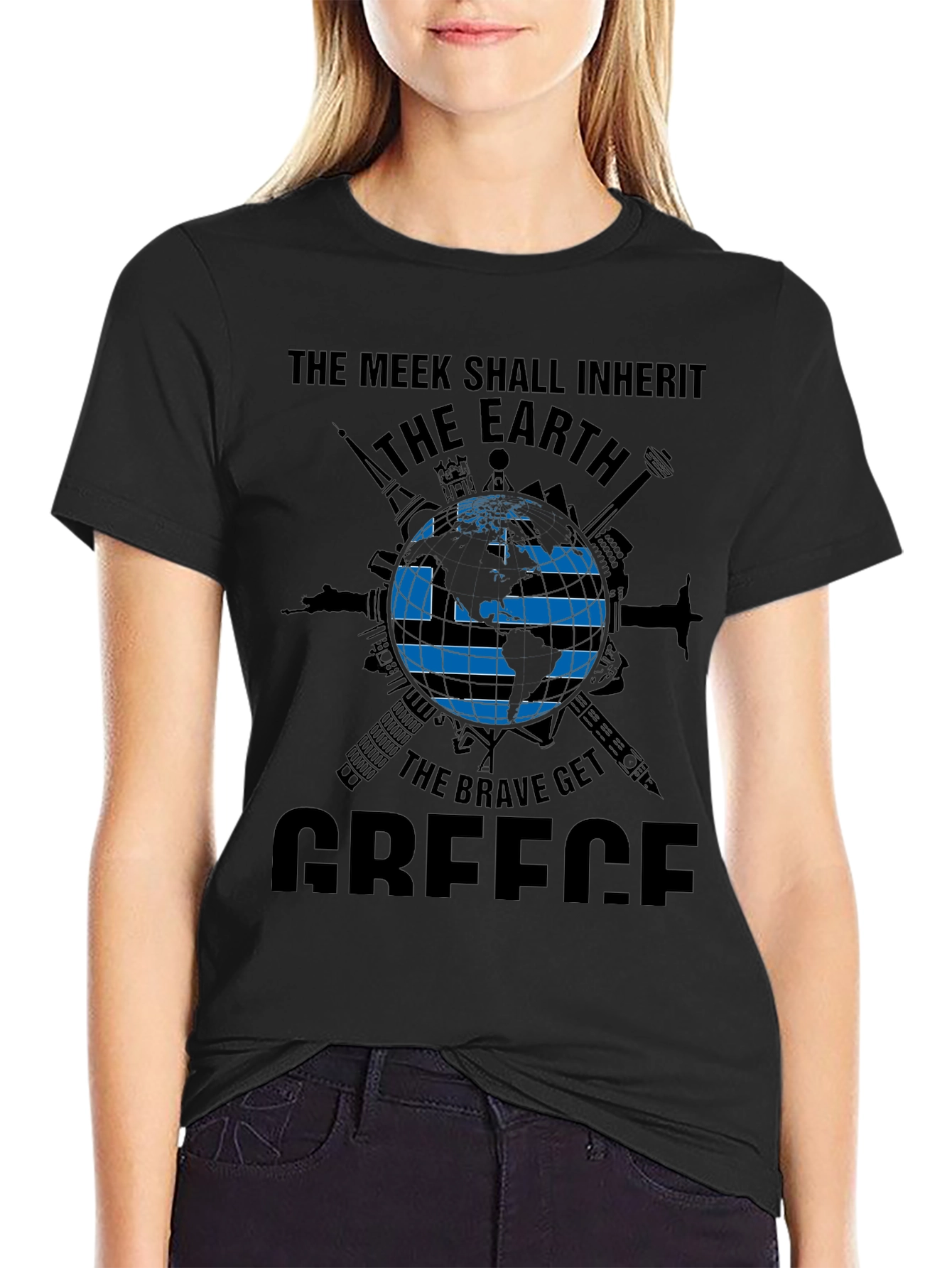 Greece Earth T-Shirt