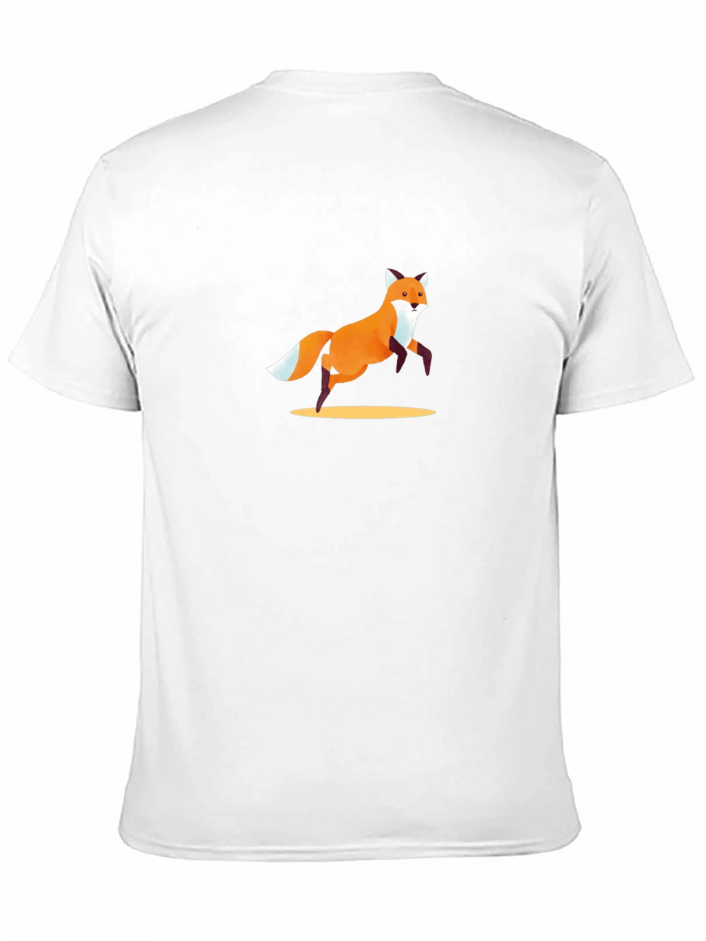 Fox Graphic Black T-Shirt - Modern Casual Tee