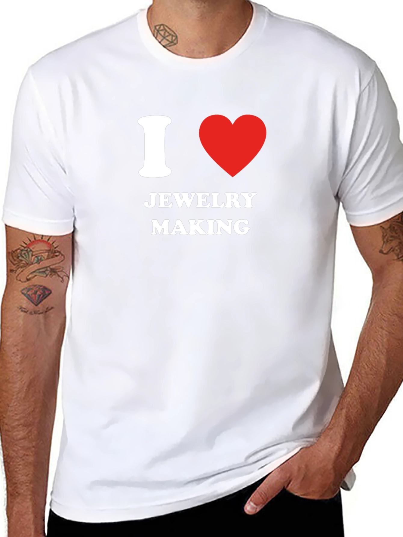 I Love Jewelry Making T-Shirt - Novelty Gift