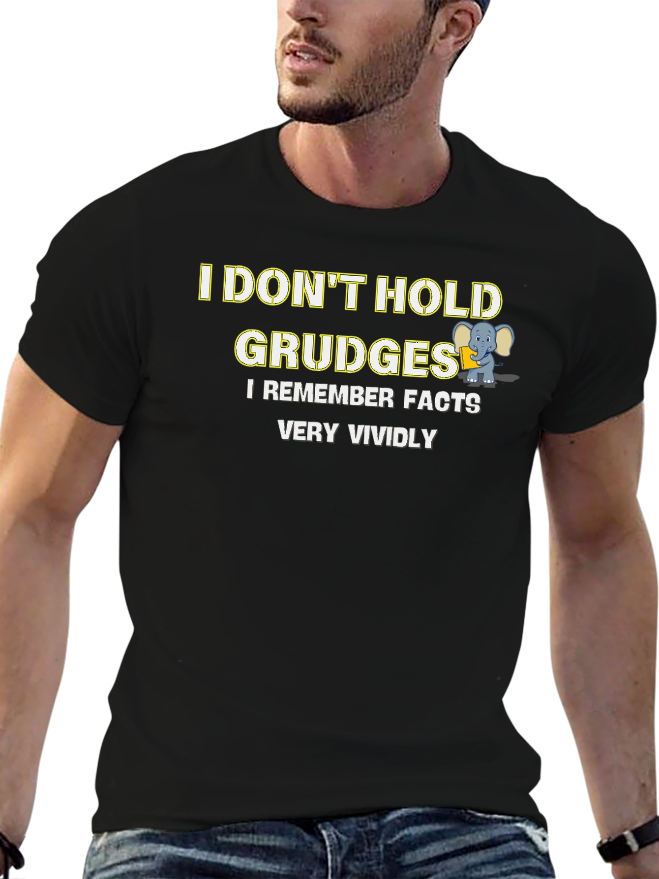 Funny I Dont Hold Grudges Graphic Tee