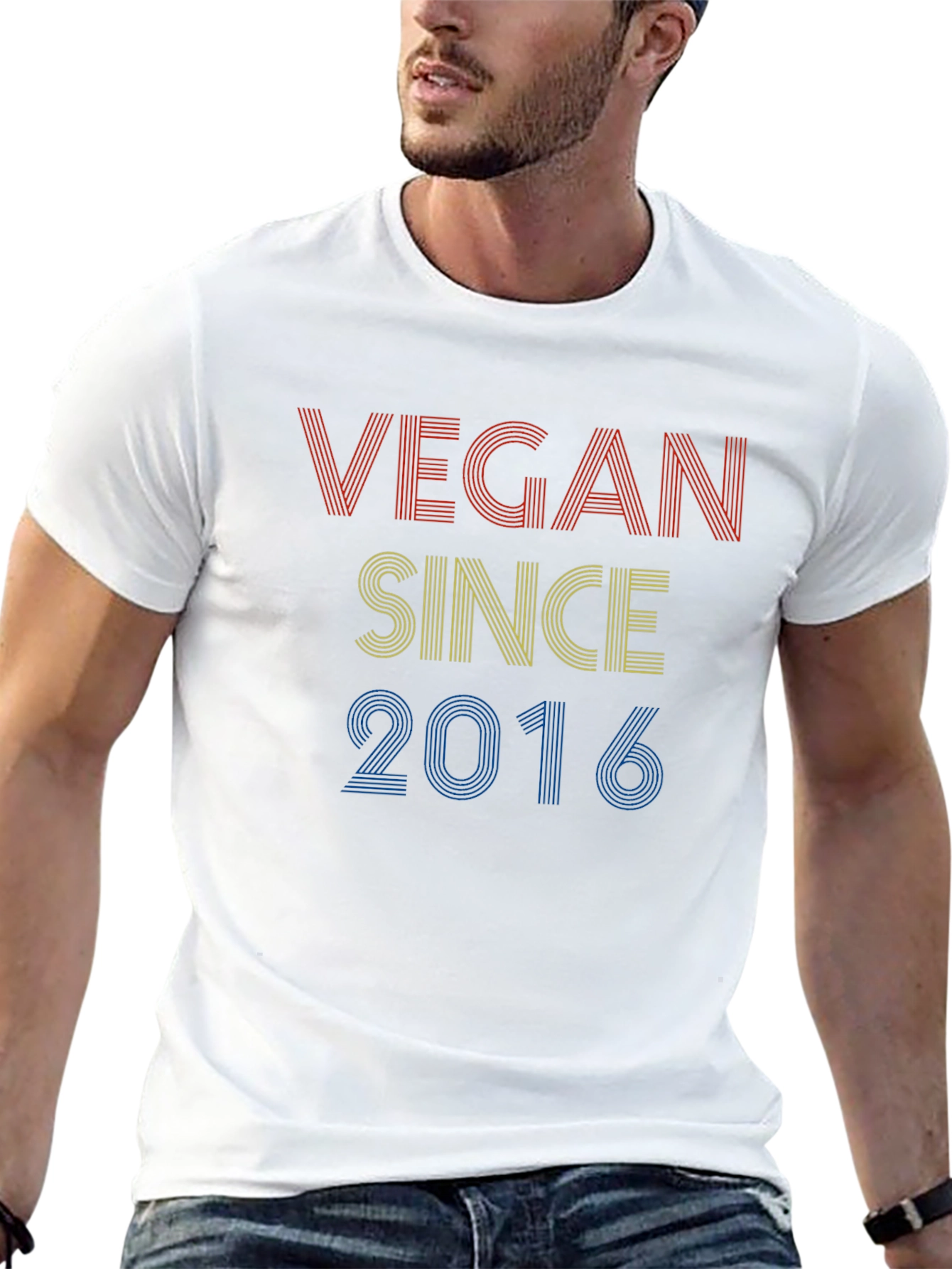 Vegan Since 2016 Graphic T-Shirt