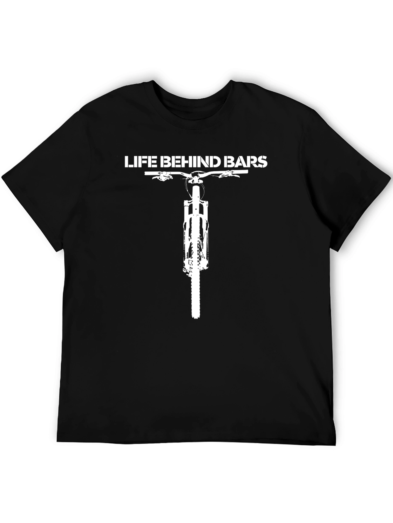 Life Behind Bars Biker T-Shirt - Black