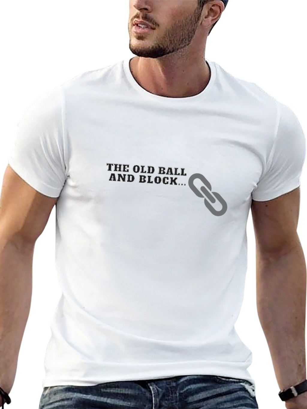 The Old Ball and Block T-Shirt