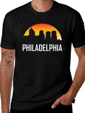 Philadelphia Skyline Graphic Tee - City Pride