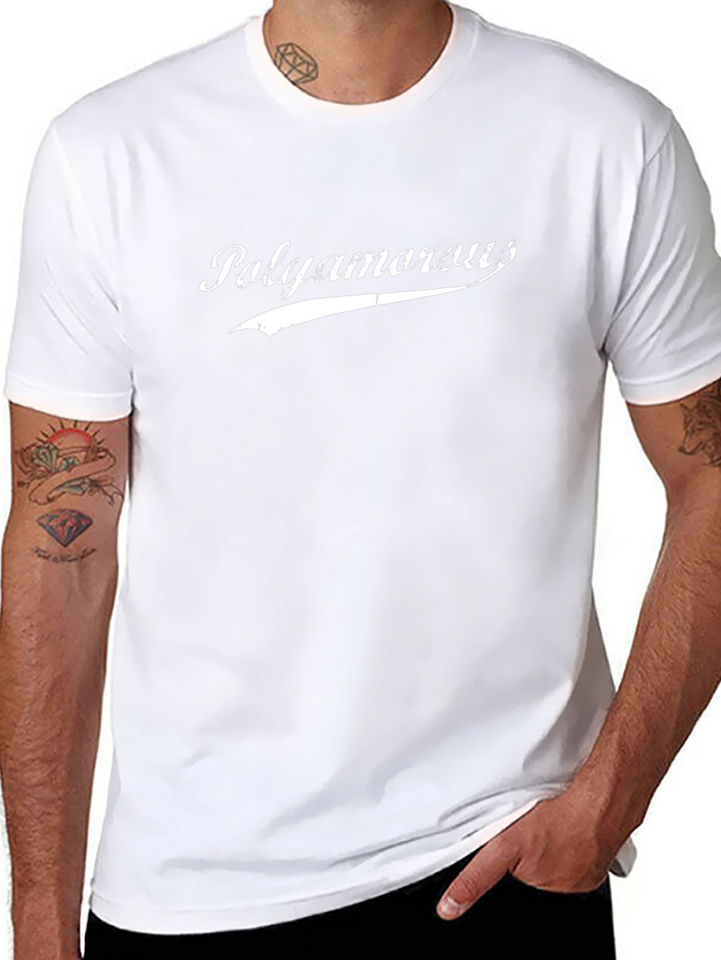 Polyamorous Graphic Tee - Black T-Shirt