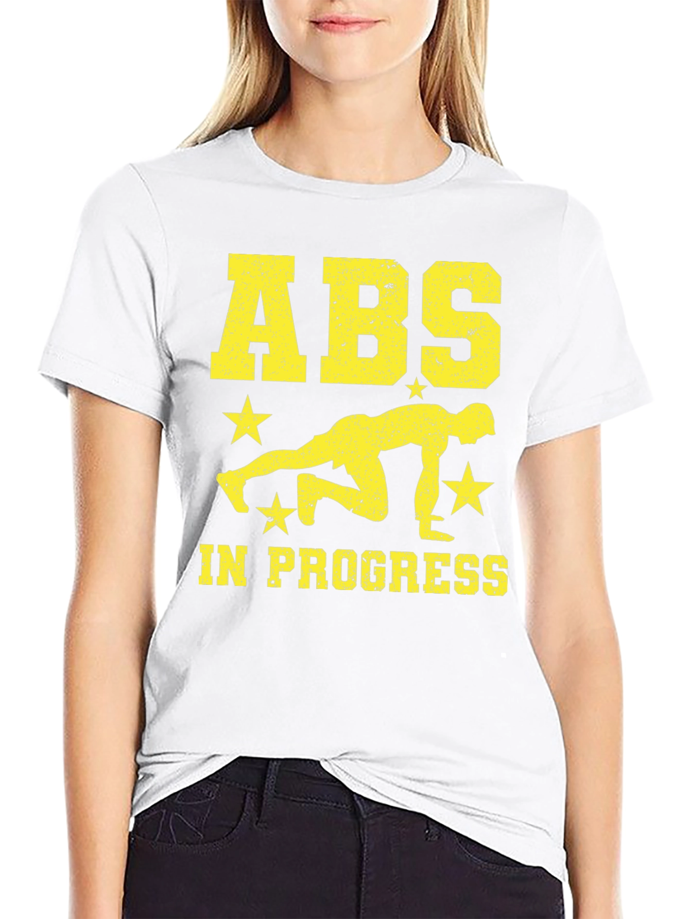 ABS In Progress Mens Black T-Shirt