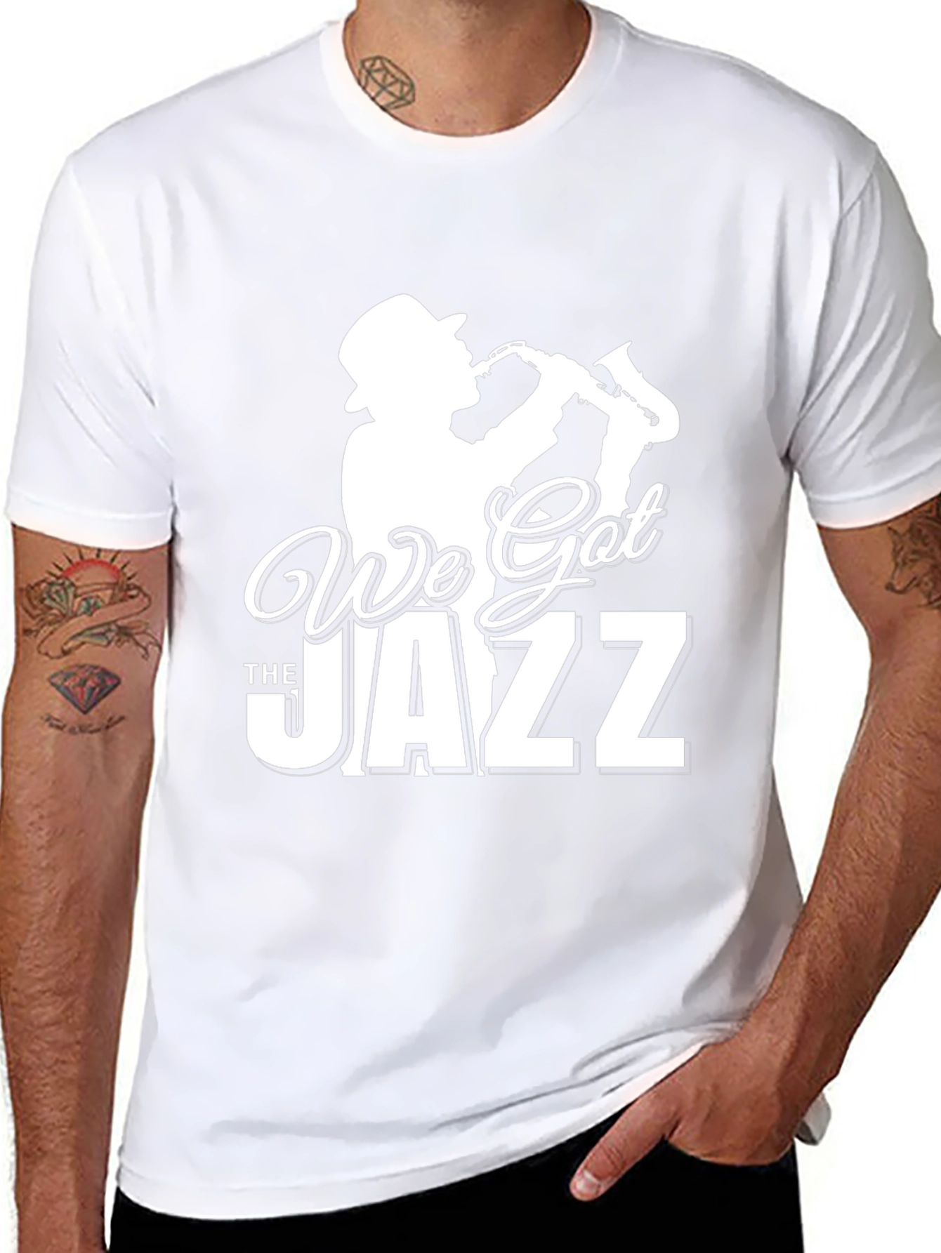 We Got The Jazz Black T-Shirt