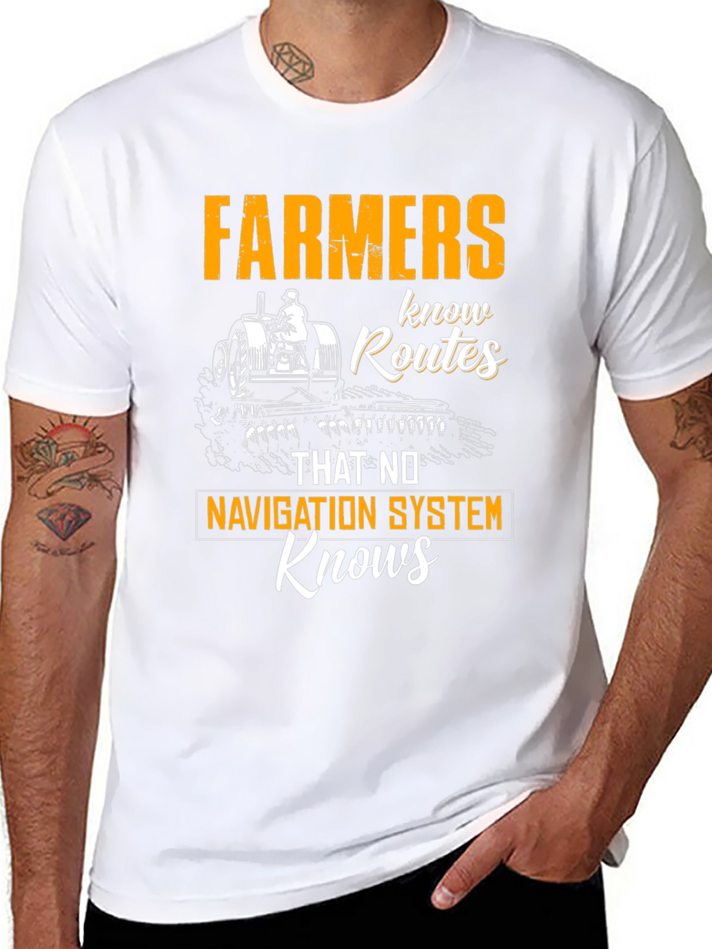 Farmers Know Routes T-Shirt