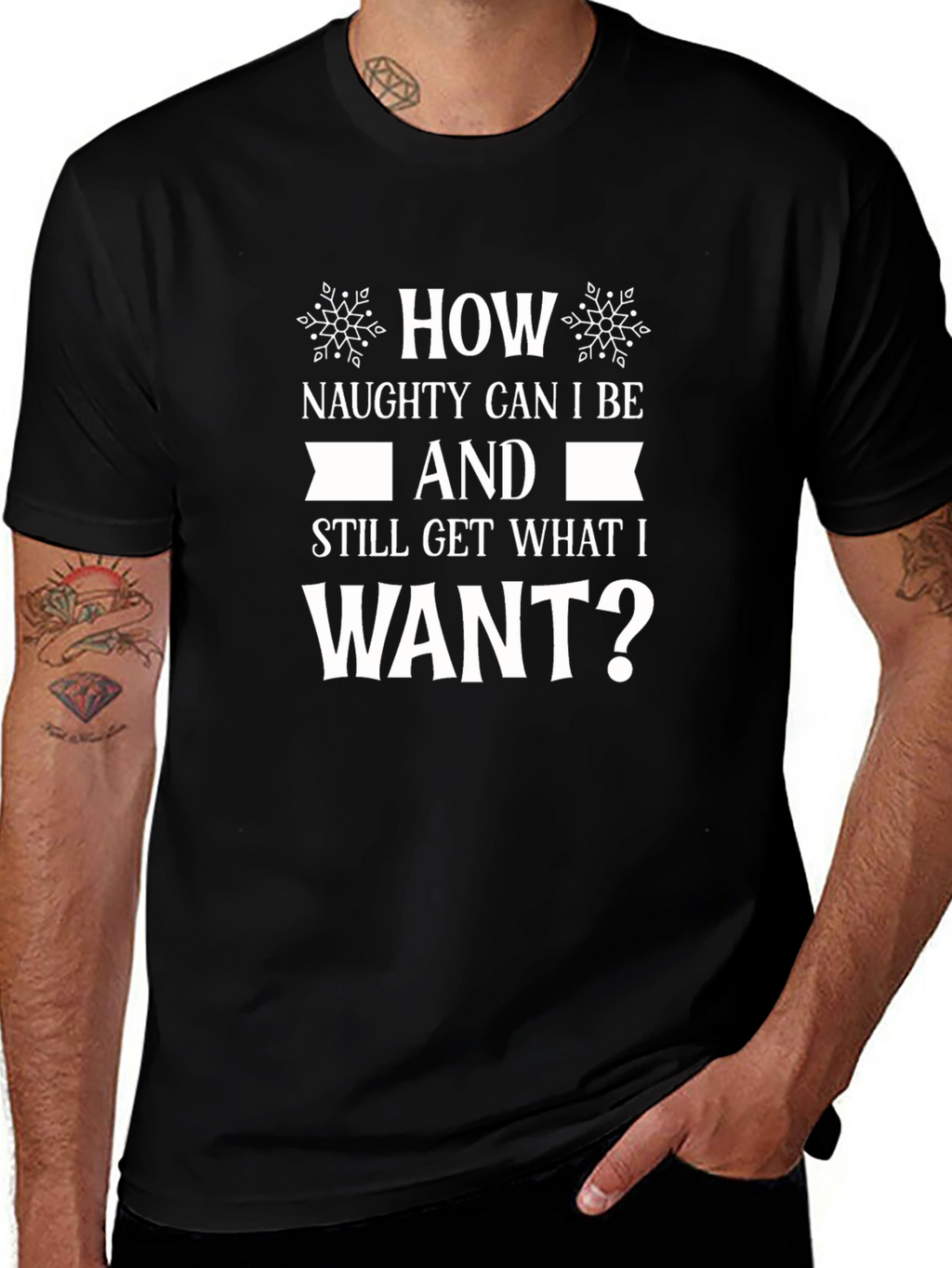 Naughty & Nice Christmas T-Shirt