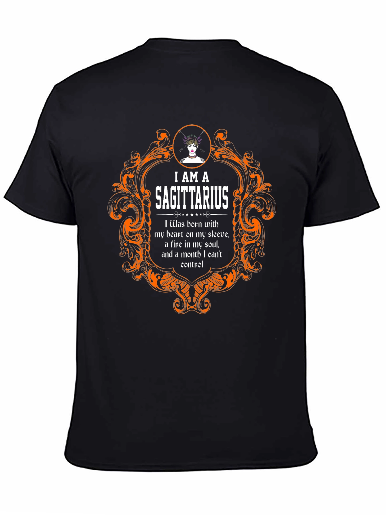 Sagittarius Zodiac T-Shirt - Heart & Soul Design