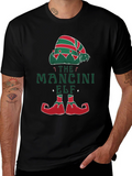 The Mancini Elf Christmas Graphic T-Shirt