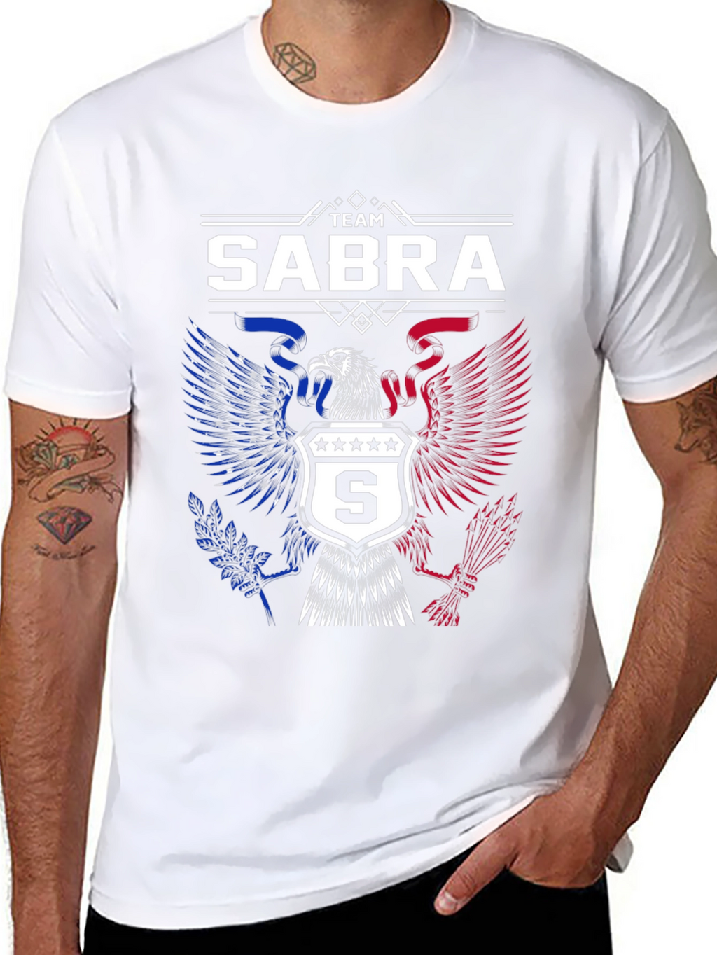 Team Sabra Eagle Graphic T-Shirt